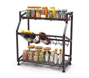 Spice Rack 3 Tier iSPECLE Spice Organizer Standing Rack