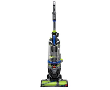 BISSELL Pet Hair Eraser Turbo Rewind Upright Vacuum Cleaner, 27909, Blue