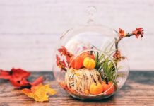 DIY Autumn Scene Terrarium