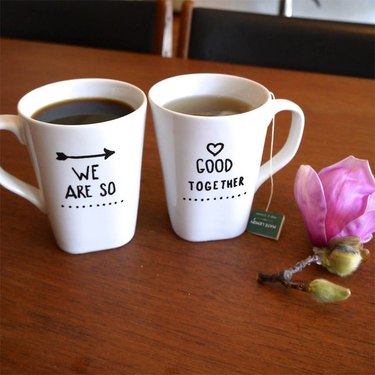 Romantic mug set