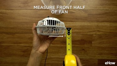 Measuring fan for DIY Mini USB Desktop Air Conditioner