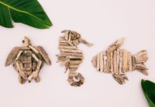 DIY Beach Driftwood Wall Art