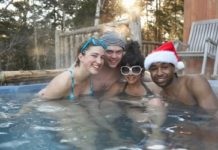 How to Build Your Own Hot Tub Using Pond Liners