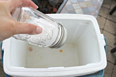 how to clean and deodorize a cooler