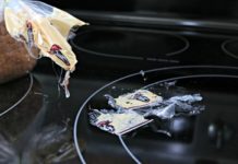 Easily Clean Melted Plastic Off a Stovetop Burner Tutorial