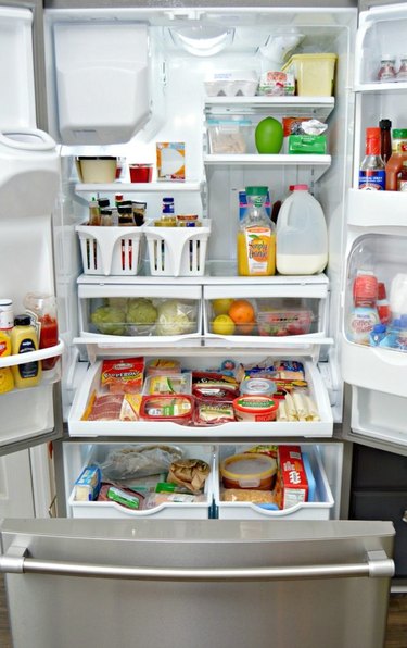 Organize your refrigerator.