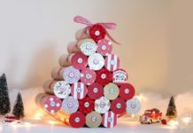 Liquor Bottle Advent Calendar Tutorial