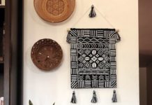DIY Mudcloth-Inspired Wall Hanging Tutorial