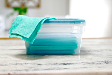 DIY Reusable Cleaning Wipes