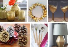 DIY Metallic Home Accents That Only Look Expensive