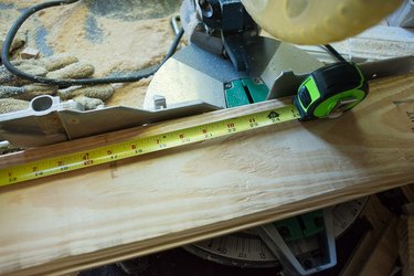 Use a miter saw to cut your planks.