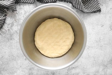 Deflate the dough
