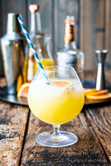 Orange crush cocktail