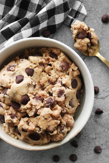 Edible cookie dough recipe