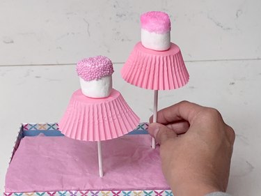 DIY Marshmallow Tutu Treat Pops