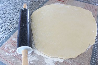 Rolling the dough