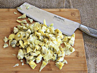 artichokes for spinach and artichoke ravioli casserole