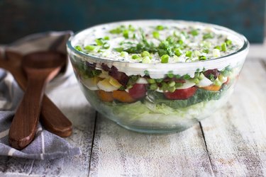 How to Make a Seven Layer Salad