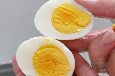 correctly boiled egg
