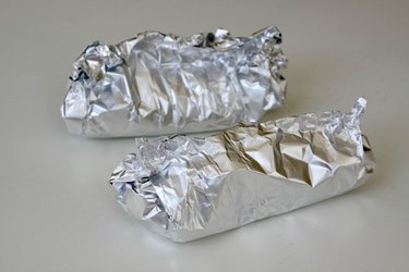 corn on the cob in foil pouches