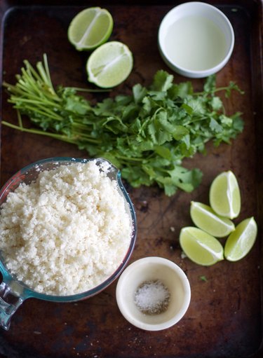 Cilantro Lime Cauliflower Rice