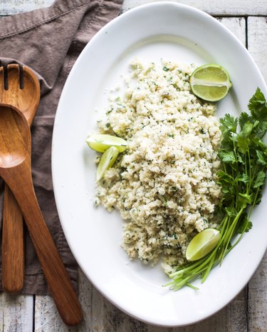 Cilantro Lime Cauliflower Rice