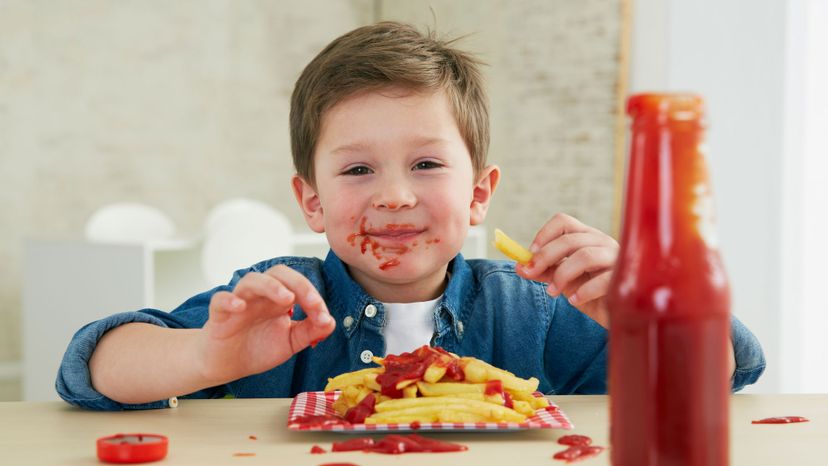 Kids have a special love for ketchup. Westend61/Getty Images