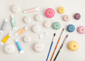 9 Ridiculously Simple and Stylish No Carve Pumpkin Decorating Ideas